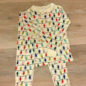 Hanna Andersson Christmas Holiday Pajamas - Size 5/6 - Excellent Condition